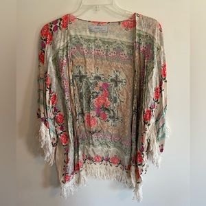 Zara printed cardigan